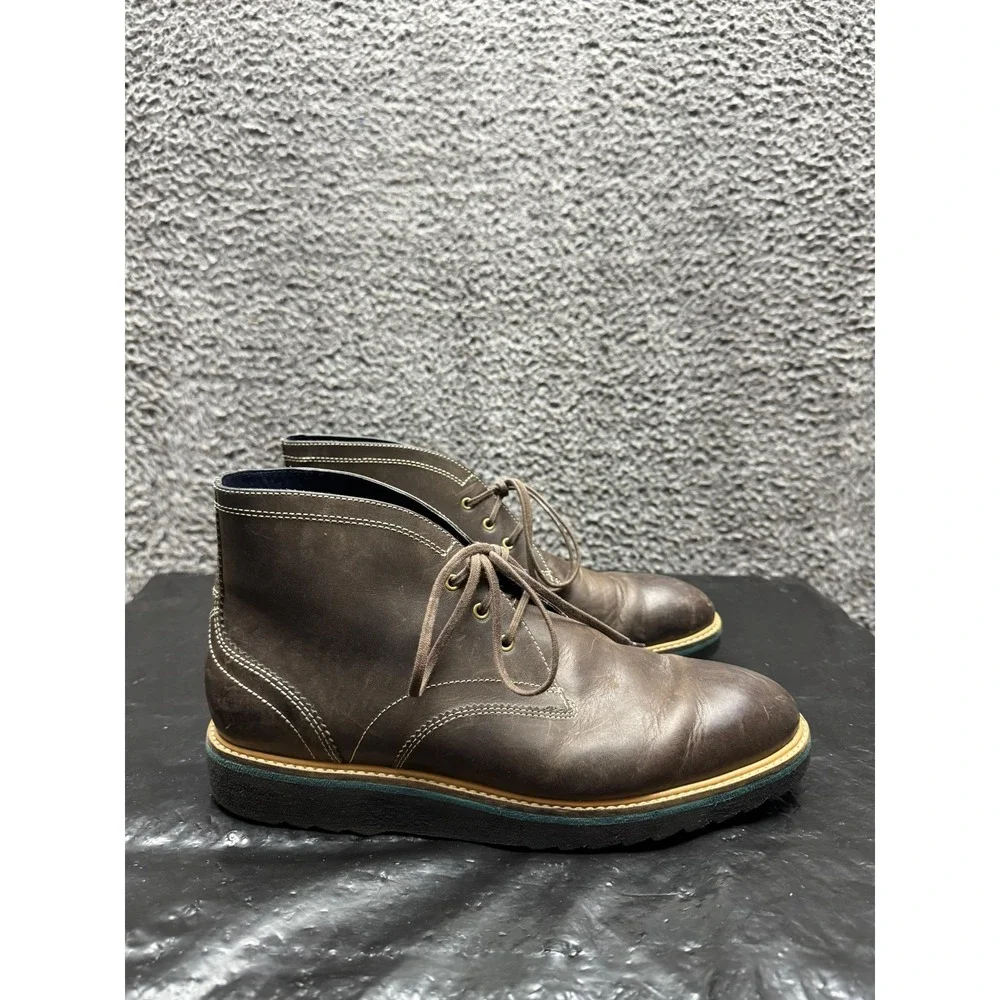Cole Haan Air Morris Leather Lace Up Chukka‎ Ankle Boots Brown Mens Size 9.5M